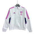 Arsenal White and Pink Football Jacket