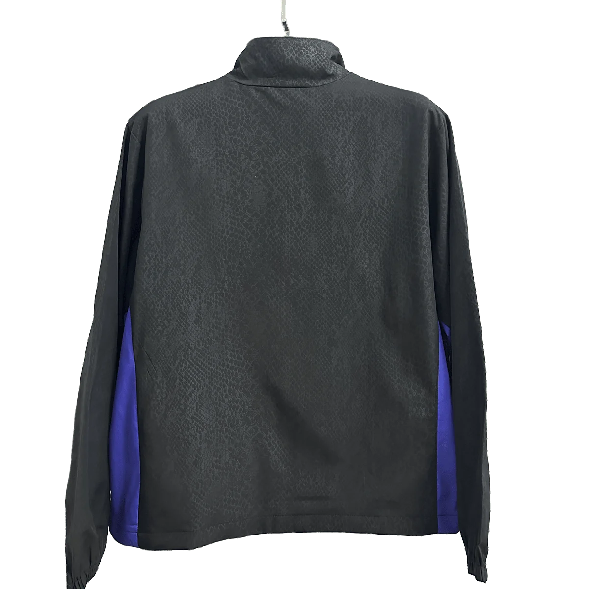 Barcelona Black and Blue Jacket