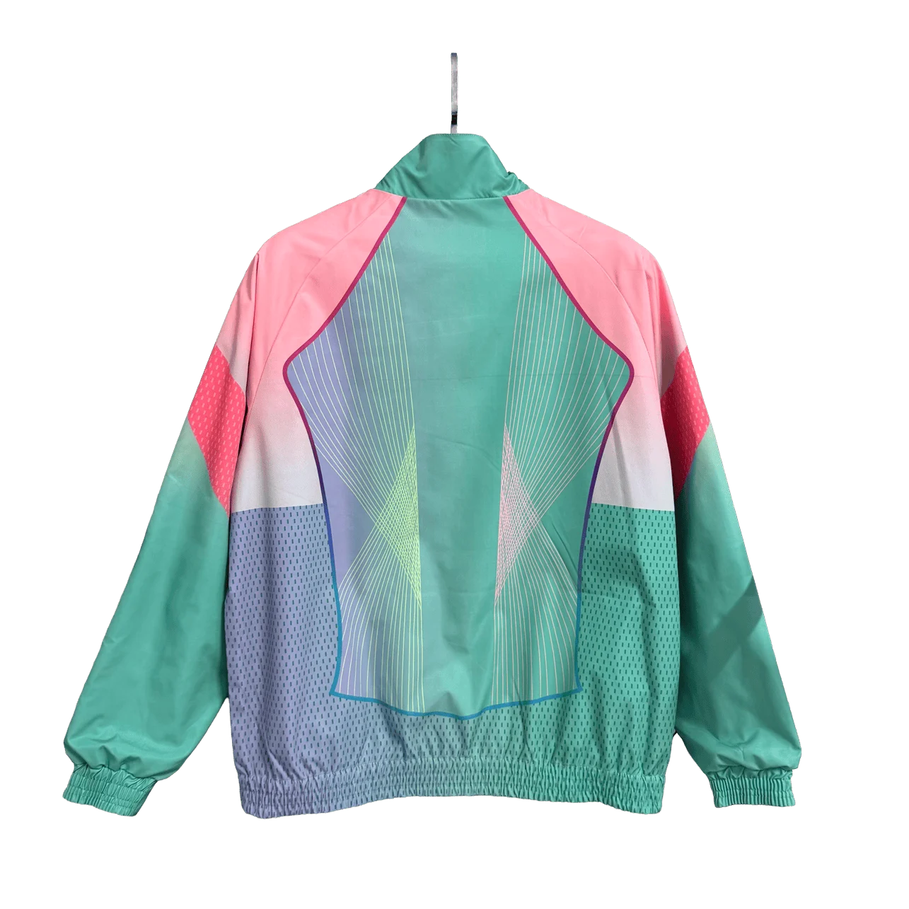 Barcelona Pink and Blue Football Reversible Jacket