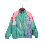 Barcelona Pink and Blue Football Reversible Jacket