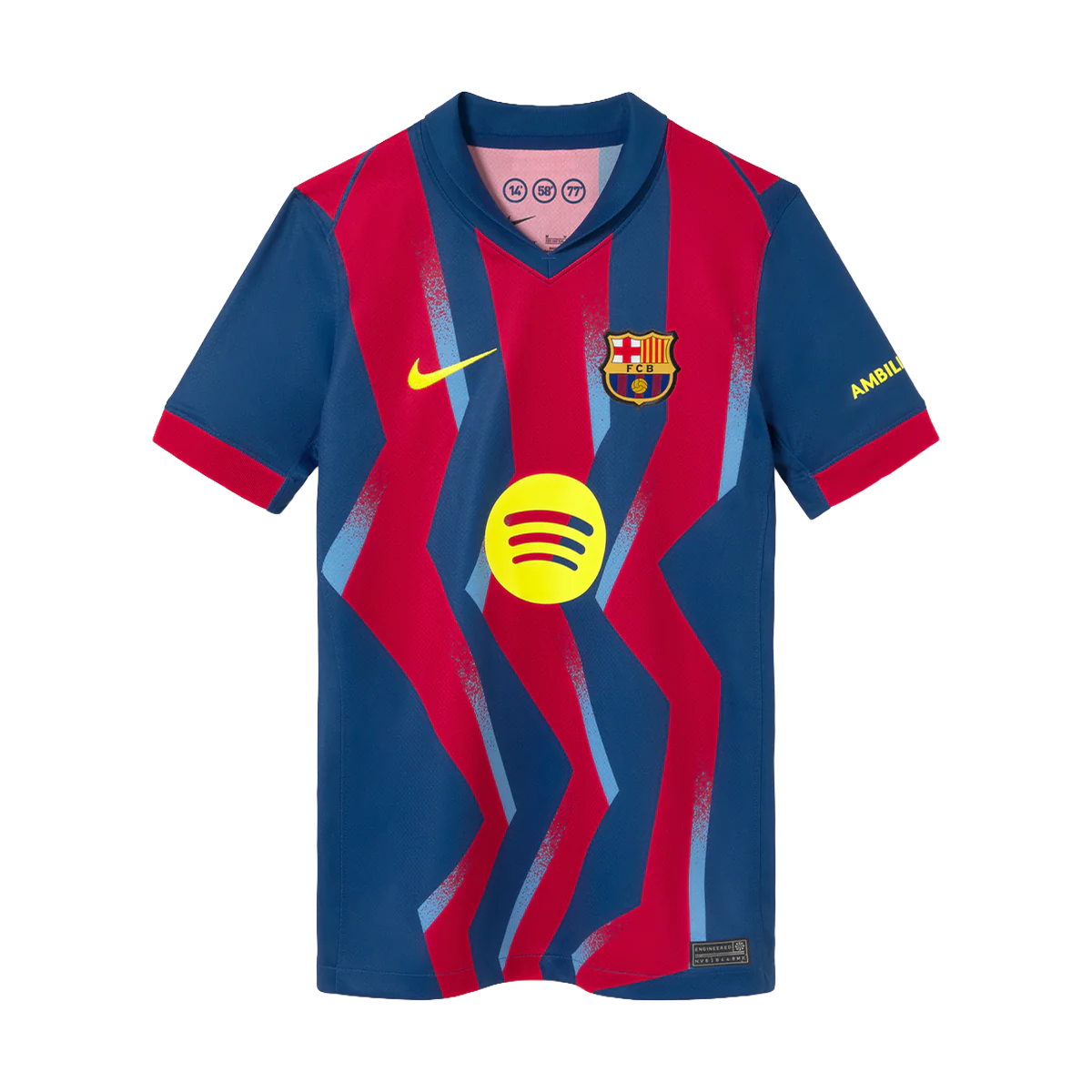 Barcelona Fourth 25-26 Football Jersey