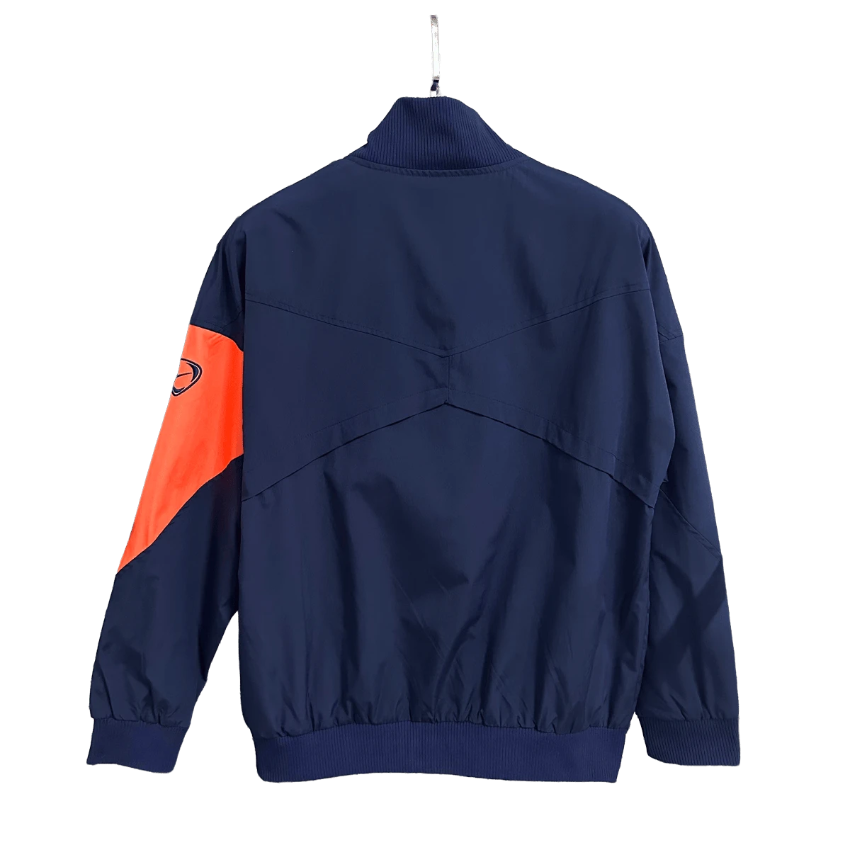 Barcelona Navy and Orange Football Jacket