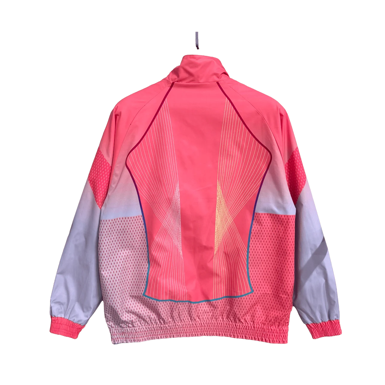 Barcelona Pink and Blue Football Reversible Jacket