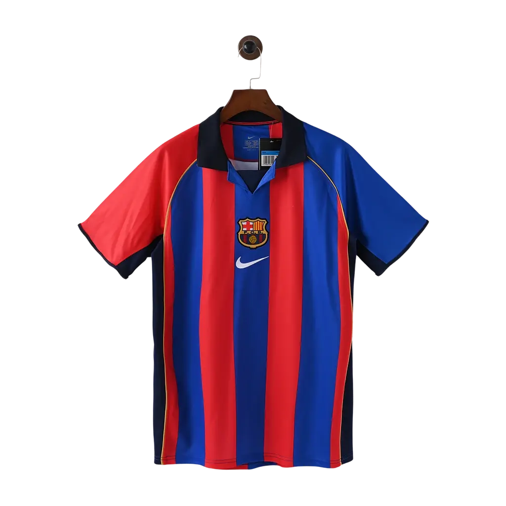 Barcelona Home 01-02 Football Jersey