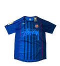 Barcelona X Stüssy Blue Football Jersey