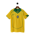 Brazil Home 2004 Football Jersey