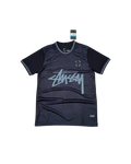 Brazil X Stüssy Black Football Jersey