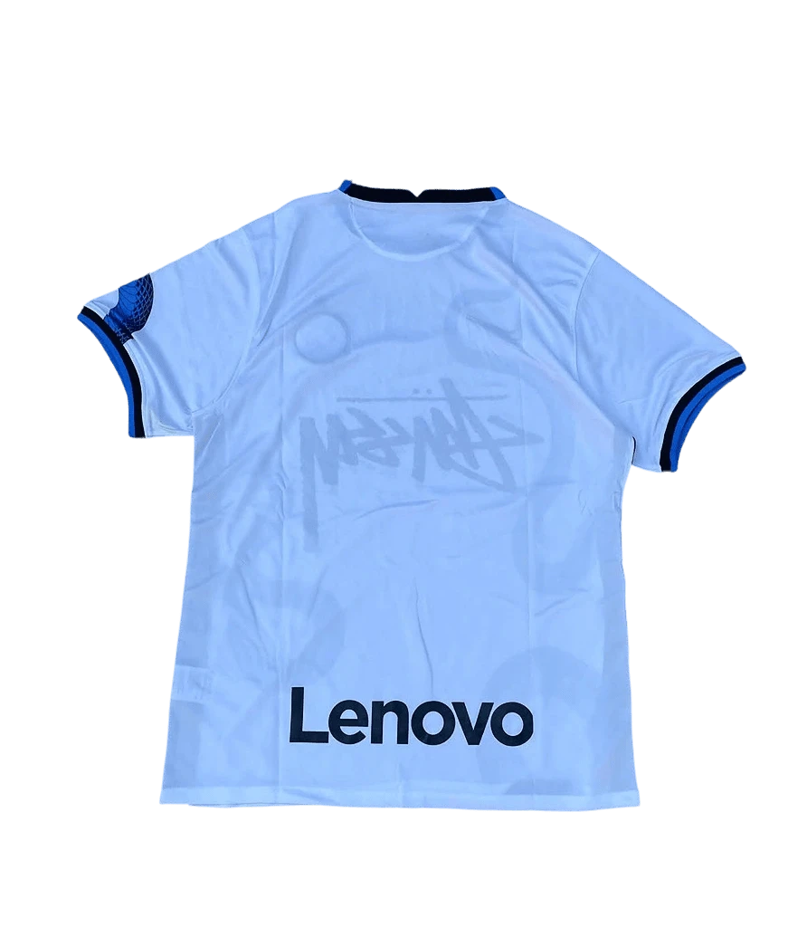 Inter Milan X Stüssy Snake White Football Jersey