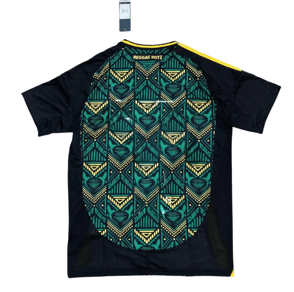 Jamaica X Stüssy Black Football Jersey