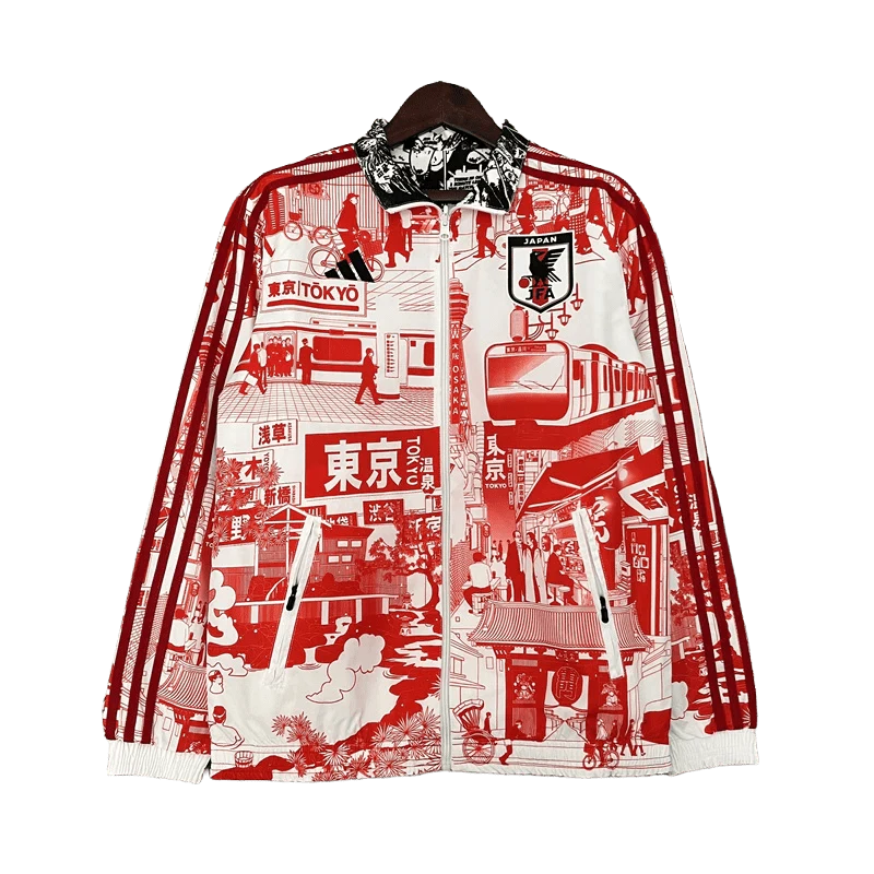 Japan Anime Football Reversible Jacket