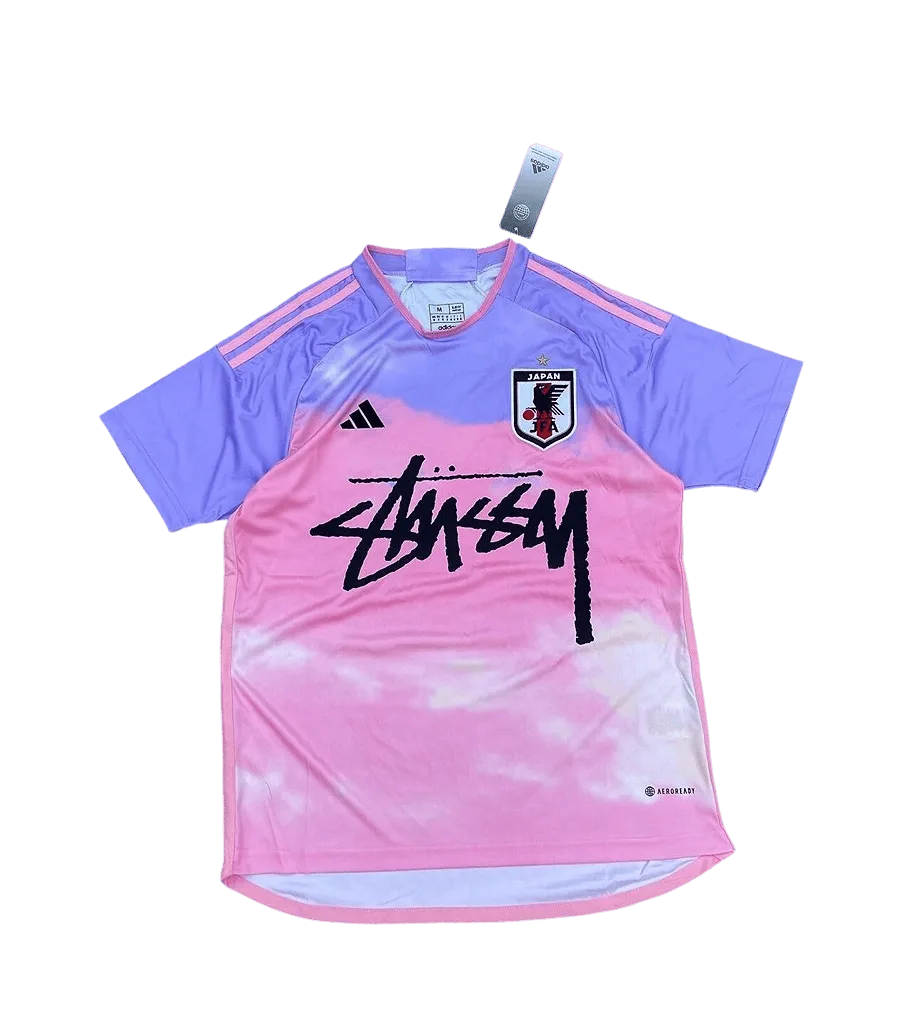 Japan X Stüssy Pink Football Jersey