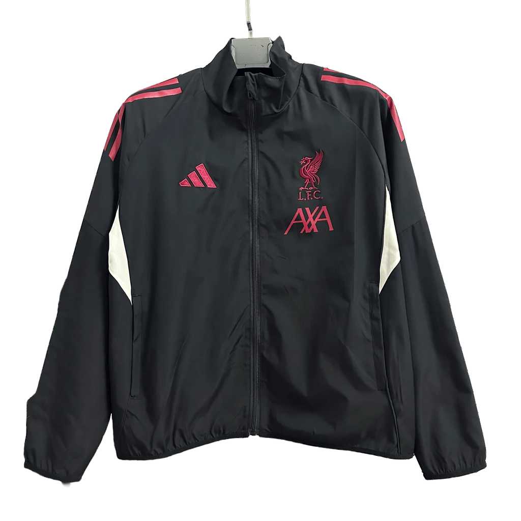 Liverpool Black Football Jacket