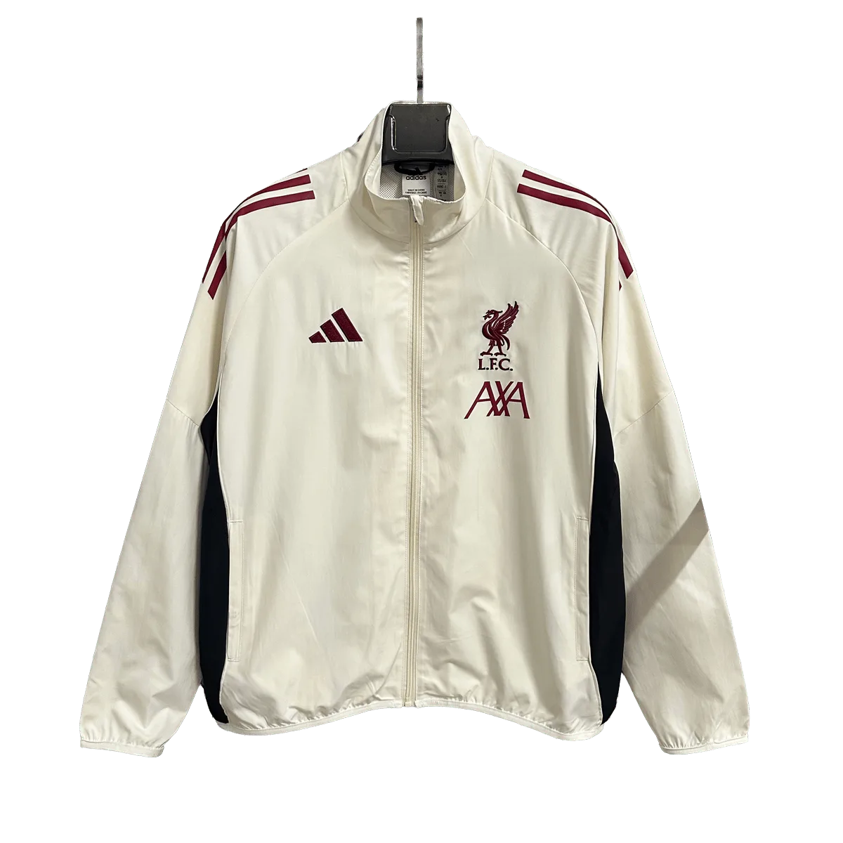 Liverpool White and Red Football Jacket