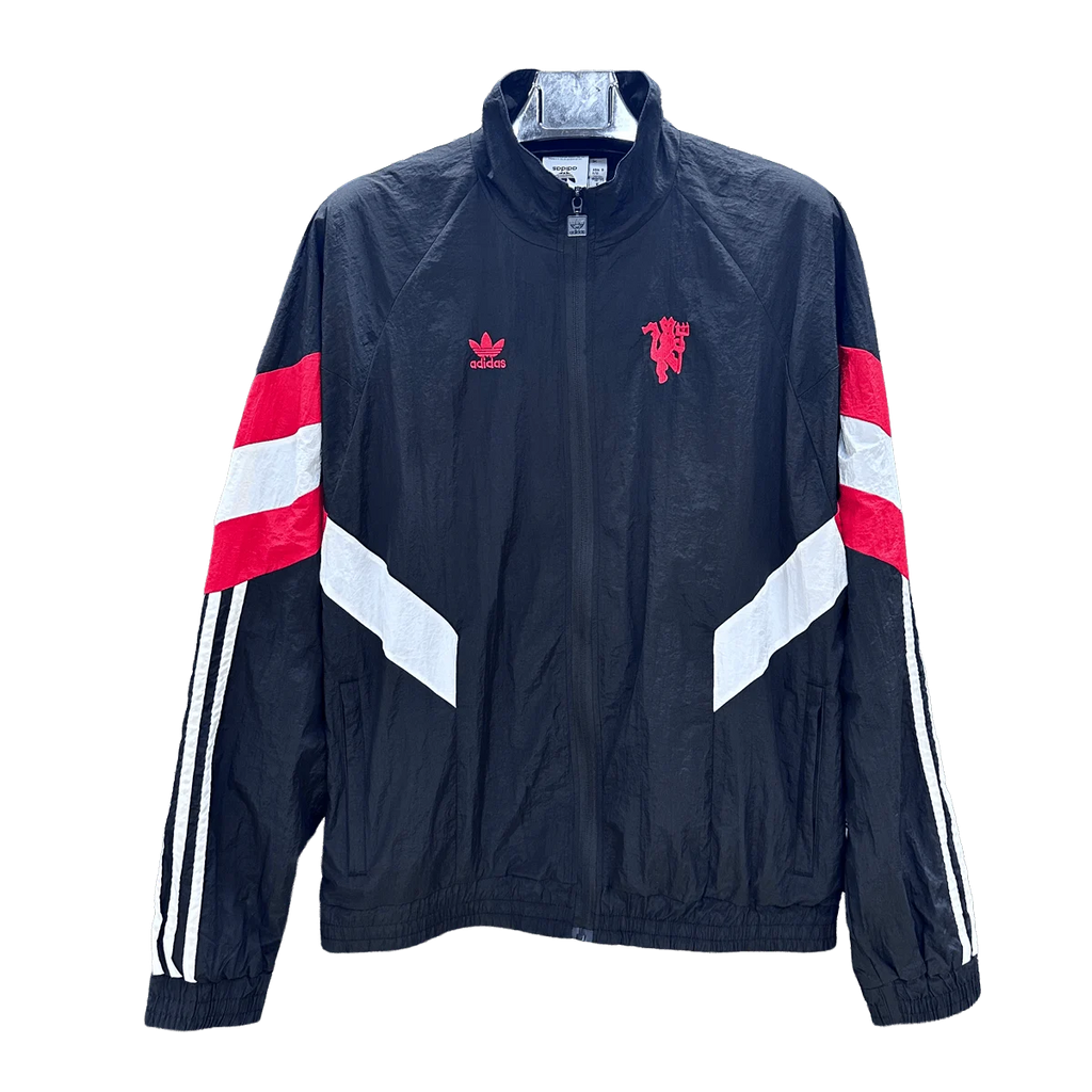 Manchester United Black Football Jacket