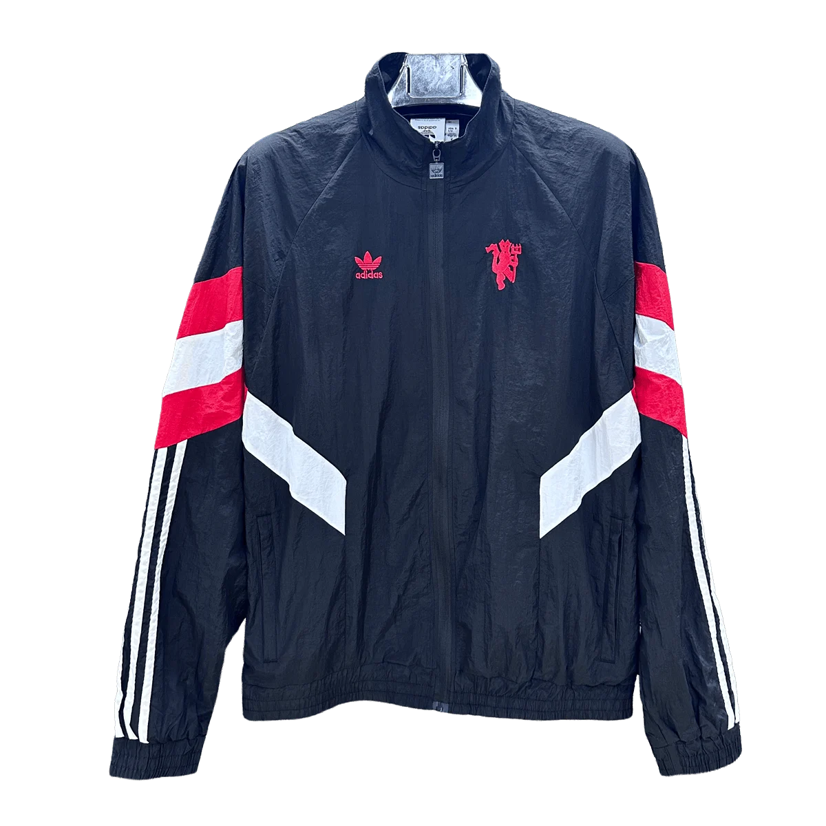 Manchester United Black Football Jacket