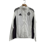 Manchester United White Football Jacket