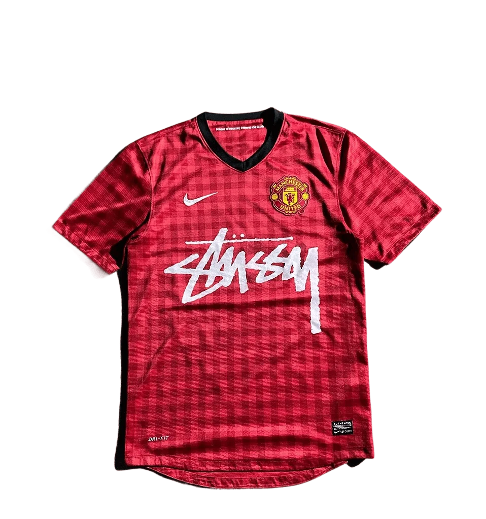 Manchester United X Stüssy Red Football Jersey