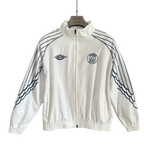 PSG White Football Jacket