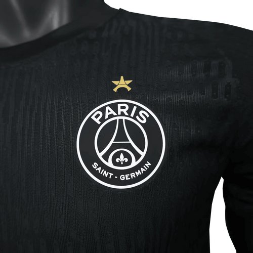 Paris Saint Germain x XO Black Football Jersey