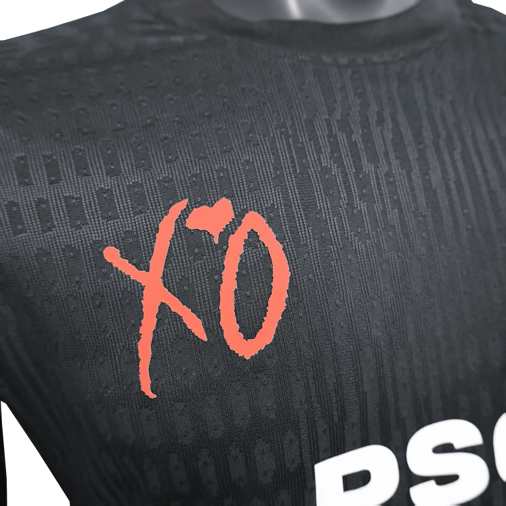 Paris Saint Germain x XO Black Football Jersey
