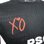 Paris Saint Germain x XO Black Football Jersey