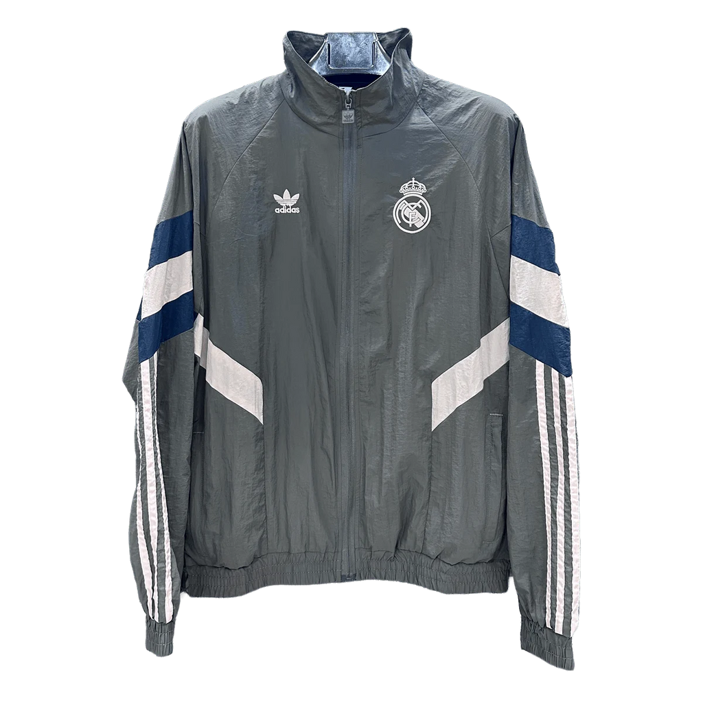 Real Madrid Gray Football Jacket