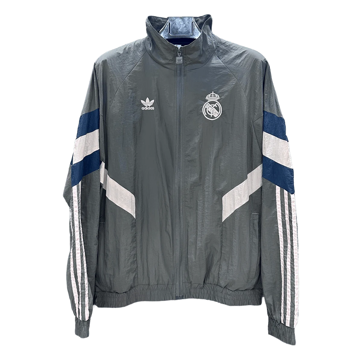 Real Madrid Gray Football Jacket