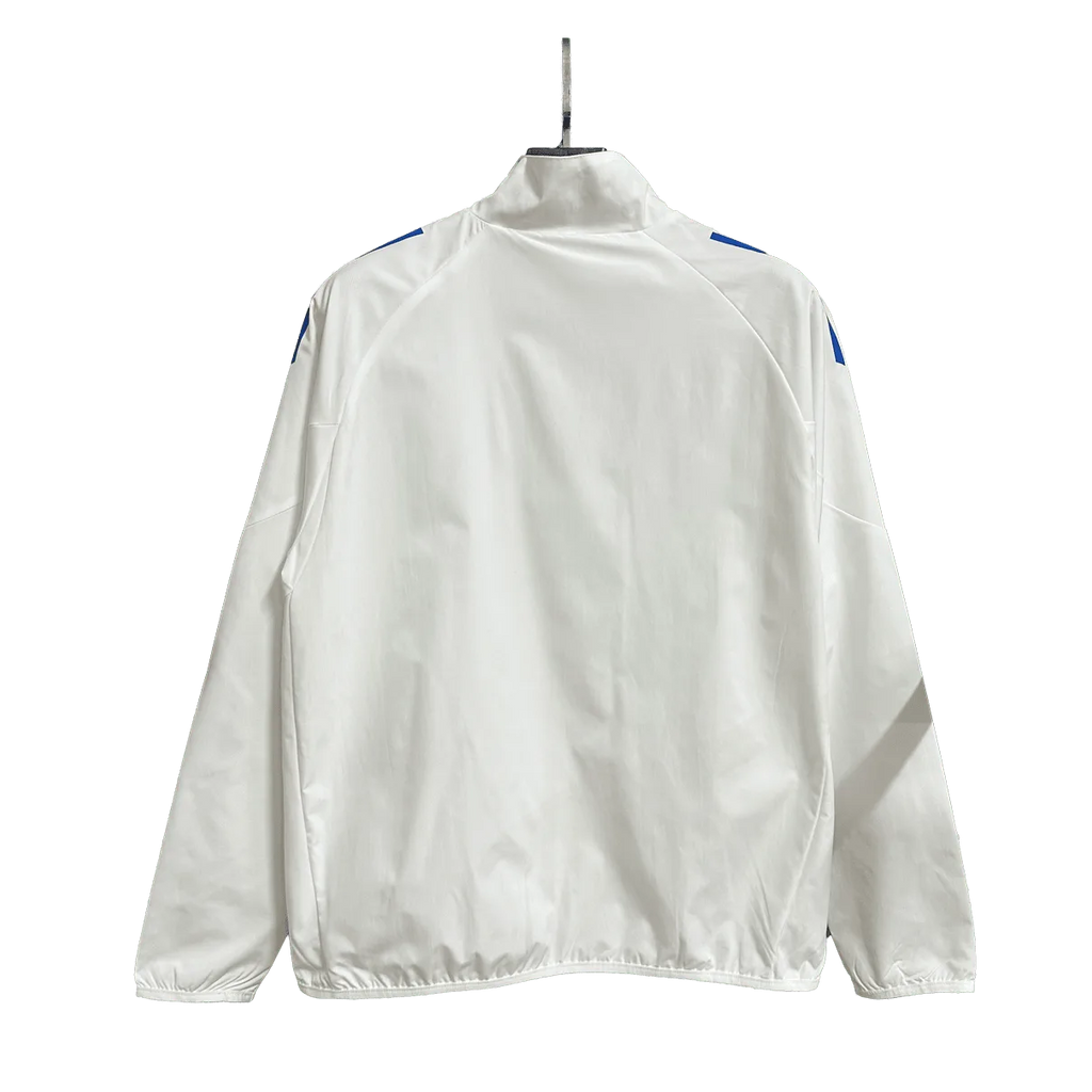 Real Madrid White Football Jacket