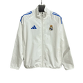 Real Madrid White Football Jacket