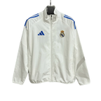 Real Madrid White Football Jacket