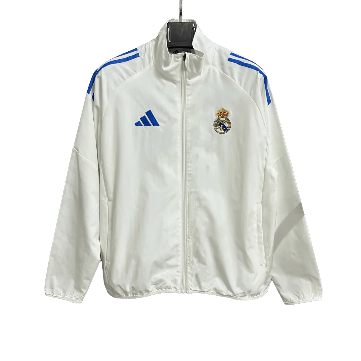 Real Madrid White Football Jacket