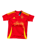 Spain X Stüssy Red Football Jersey